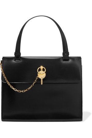 JW Anderson | Frame Keyts glossed-leather tote