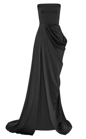 Hudson Strapless Crepe Gown By Alex Perry | Moda Operandi