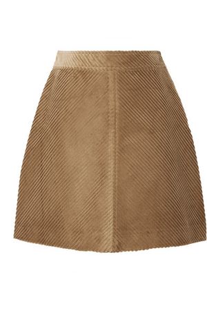 Vanessa Bruno | Juna cotton-corduroy mini skirt | NET-A-PORTER.COM
