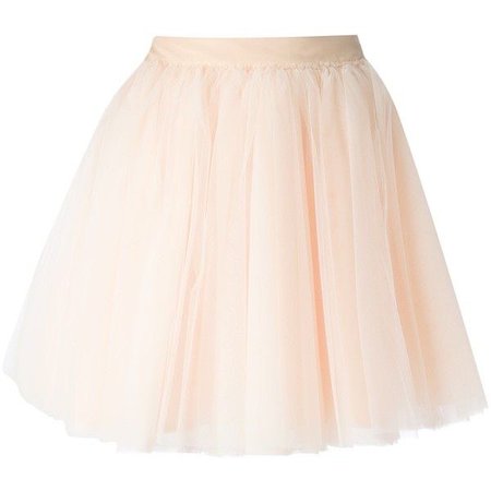 Moschino Tulle A-Line Skirt