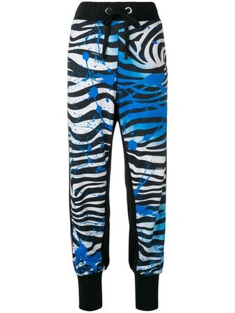 No Ka' Oi zebra print track trousers $272 - Buy Online - Mobile Friendly, Fast Delivery, Price