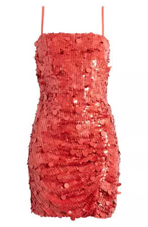 ASOS DESIGN Sequin Cami Minidress | Nordstrom