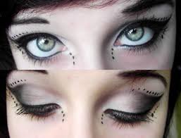 gothic eye makeup - Google Search