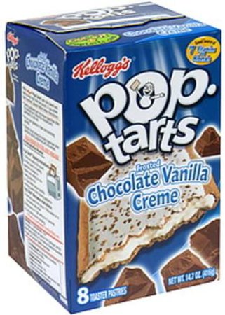Pop Tarts Frosted Chocolate Vanilla Creme Toaster Pastries - 8 ea, Nutrition Information | Innit