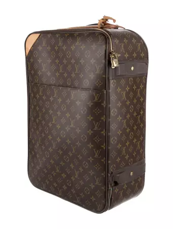 20.75"x14.25"x7.5"Louis Vuitton Monogram Pegase 55 - Brown Luggage and Travel, Handbags - LOU743366 | The RealReal