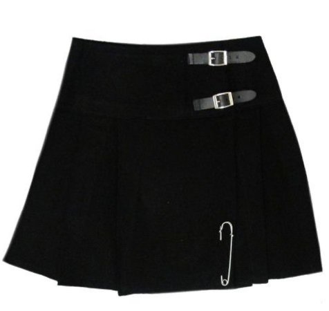 buckle miniskirt