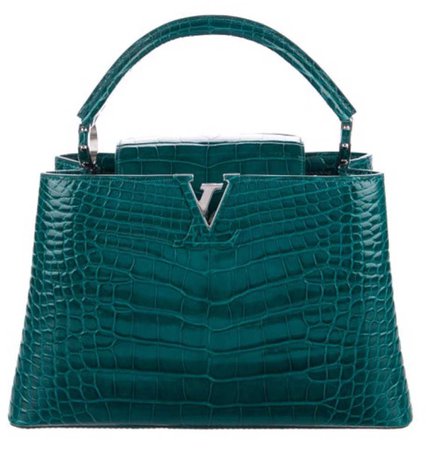 emerald croco Louis Vuitton bag