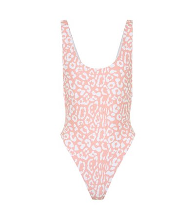 Exclusive to Mytheresa – Funky leopard-print swimsuit