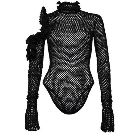 magda butrym mesh bodysuit