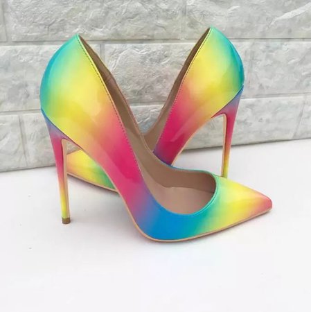 Raimbow heels