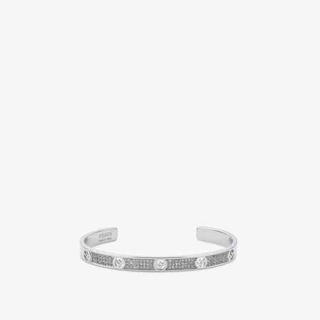 Silver-colored bracelet - F IS FENDI BRACELET | Fendi