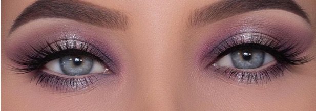 Light Purple Eye Makeup