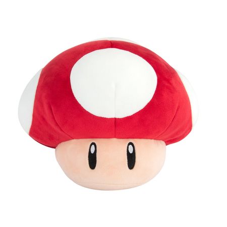 Club Mocchi-Mocchi- Super Mario™ Super Mushroom Medio Plush Toy, 9 inch