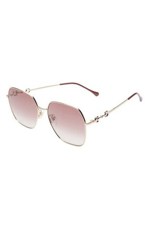 Gucci 60mm Gradient Square Sunglasses | Nordstrom
