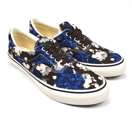 undercover floral canvas sneakers