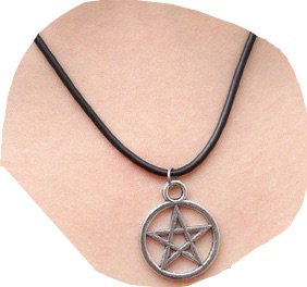 necklace satans pentagram