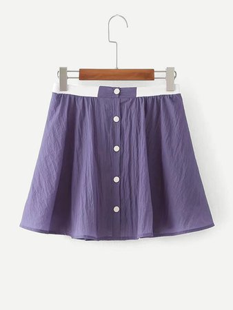 Single Breasted Skirt