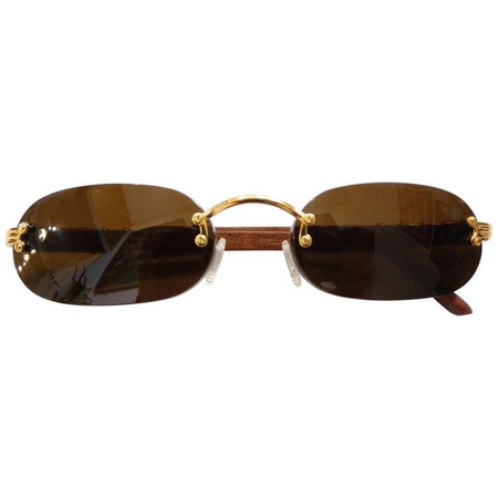 brown vintage sunglasses