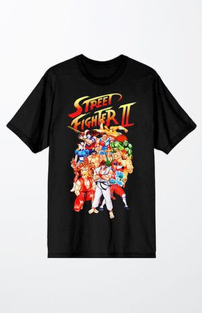 Street Fighter II Anime Character T-Shirt | PacSun