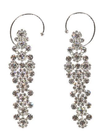 N.21 Crystal-embellished Earrings