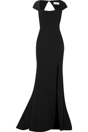 Rebecca Vallance | Adriatic open-back crepe gown | NET-A-PORTER.COM