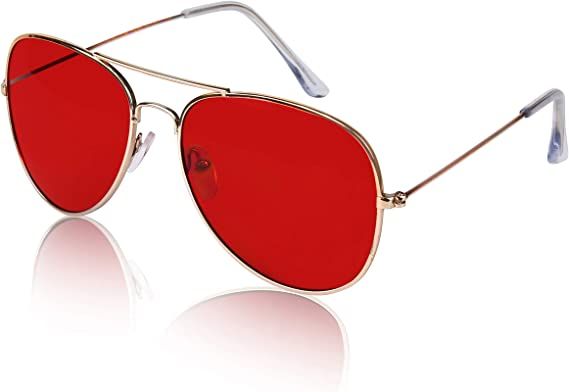 Amazon.com: Woman’s Womens Police Fashion Sunglasses Cool Gold Red Accessories Women Baddie : Clothing, Shoes & Jewelry