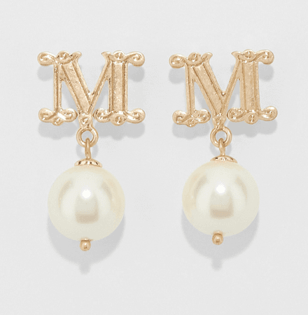 pearl earrings max mara