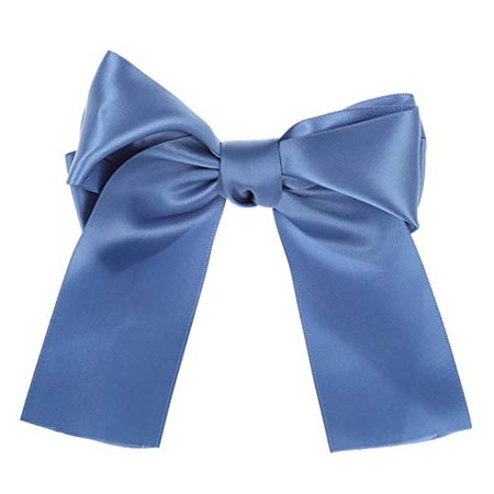 Amazon.com : TOOGOO(R) Women's Bow Hair Clips Barrette Ponytail Holder Lake Blue : Beauty