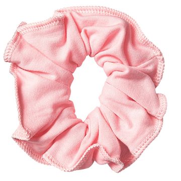 pink scrunchie