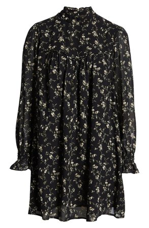 Reformation Jourdan Long Sleeve Minidress | Nordstrom