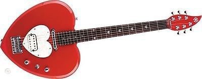 Daisy Rock Red Heart Guitar