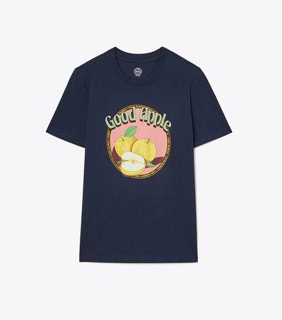Good Apple T-Shirt: Women's Clothing | Tops | Tory Burch