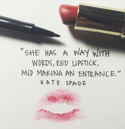 Kate spade quote