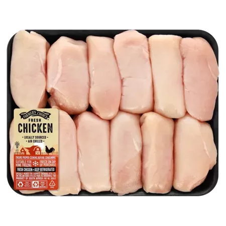 Farmer's Choice Fresh 12 Piece Chicken Fillets Per Kg | Fresh Chicken | Fresh Meat & Poultry | Fresh Food | Food | Checkers ZA