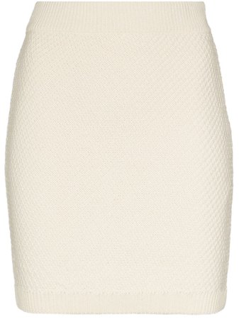 Nanushka Veerle Tweed Mini Skirt - Farfetch