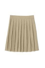 tan skirt