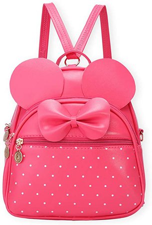 Amazon.com: Girls Mini Backpack Bowknot Polka Dot Cute Small Daypacks Convertible Shoulder Bag Purse for Women: Shoes