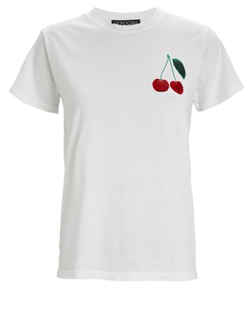 MONOGRAM | Sequined Cherries T-Shirt | INTERMIX®