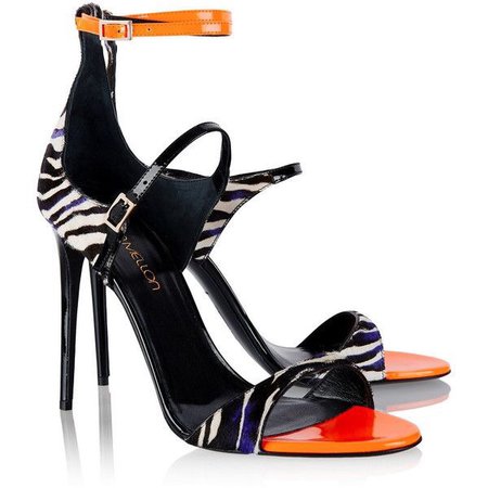 tamara mellon orange shoes
