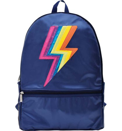 Iscream Metallic Lightning Bolt Backpack (Kids) | Nordstrom
