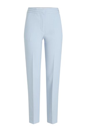 Cropped Straight Leg Pants with Wool Gr. UK 14