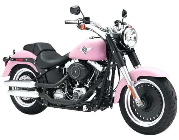 pink Harley Davidson motorcycle moto png