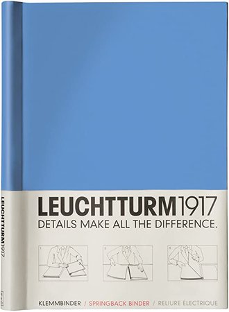 LEUCHTTURM1917 (318056) Springback Binder PEKA (A4) Capacity: 150 Pages Maximum, Size: 220x305x25 mm, Black: Amazon.co.uk: Office Products