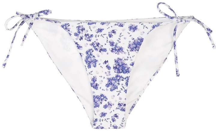 Kate lavender print bikini bottoms
