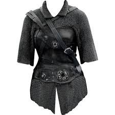 female leather armor shirt - Google Search
