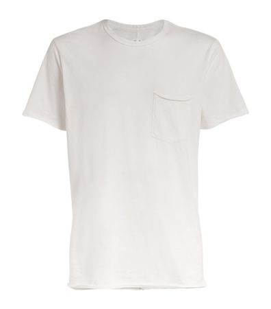 rag & bone white Organic Cotton Miles T-Shirt | Harrods UK