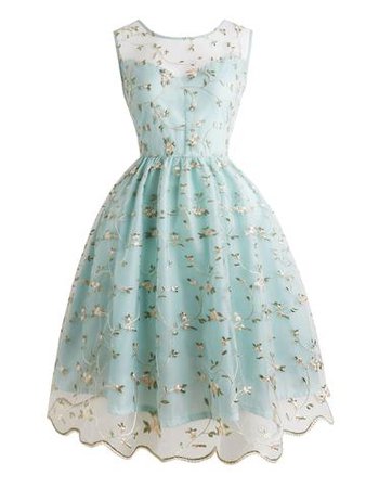1950 Dress-fase retro-Chic vestidos vintage e acessórios