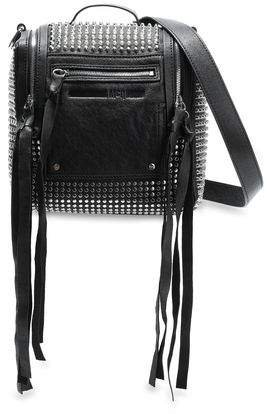 Loveless Mini Convertible Studded Leather Backpack