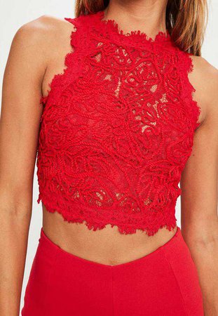 red-cornelli-lace-sleeveless-crop-top.jpg (600×869)