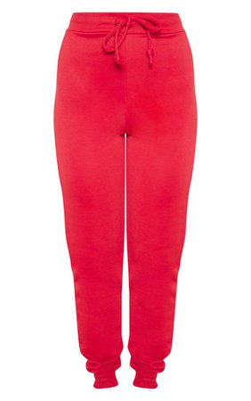 Red Ultimate Sweat Joggers. Trousers | PrettyLittleThing